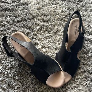 Clark’s summer Sandal black